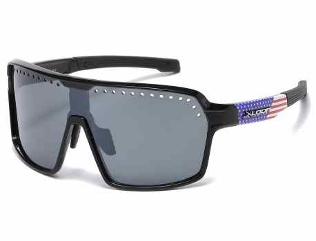 Xloop Sports Shield Sunglasses x3632-bkrnb