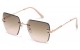 Giselle Metallic Rimless Square gsl28286