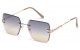 Giselle Metallic Rimless Square gsl28286