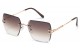 Giselle Metallic Rimless Square gsl28286