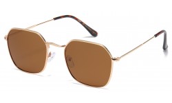 Giselle Metallic Square Sunglasses gsl28153