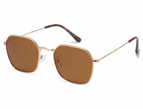 Giselle Metallic Square Sunglasses gsl28153