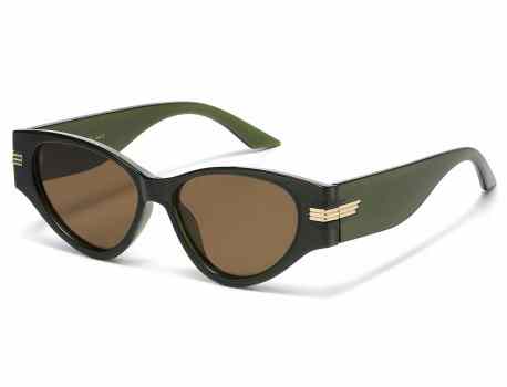 Hybrid Rounded Square Frame Sunglasses vg29323