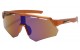 Xloop Sports Shield Sunglasses x3632-bkrnb