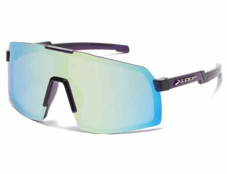 Xloop Sports Shield Sunglasses x3632-bkrnb