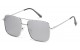 Polarized Square Metallic Aviator pz-av5131